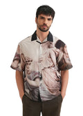 Men's Premium Black Printed Cotton Casual Shirt | Full Sleeve Regular Fit | S-2XL